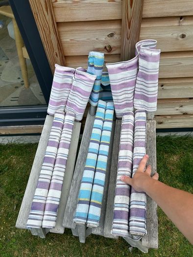 Outdoor foldable chairs