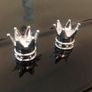 Motorcycle chrome valve caps. Image 2