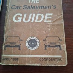 Car salesman's guide 1990