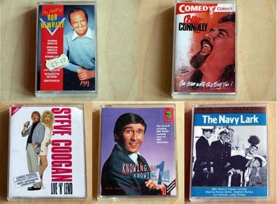 Comedy audio cassette tapes