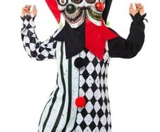 2 faced clown - new