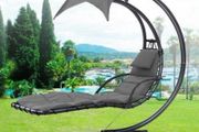 Garden swing bed