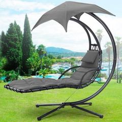 Garden swing bed