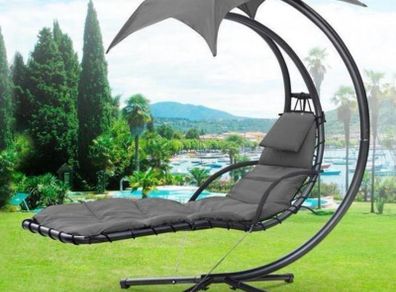 Garden swing bed