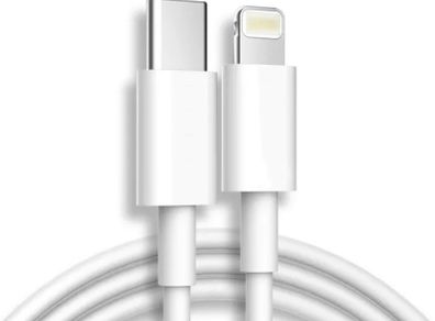 Long 2M Type C USB-C Male To iPhone Male Cable for iPhone 13 12 11 XR X SE 8 7 6