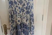Blue &amp; white dress