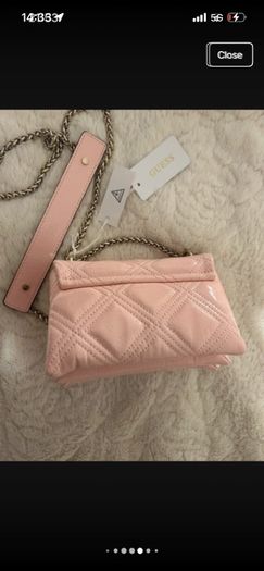 pink guess bag