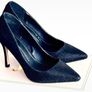 Sparkly Black Stiletto Heels - Size UK 5 (Atmosphere) Image 3