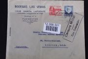 Spanish Civil War - Censor Cover 1937 to London