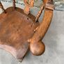 Victorian Elm Windsor Rocking Chair. Image 4