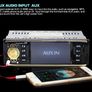 New Car Van 1 One Din MP3 player AUX Car Radio Audio Stereo USB AUX FM Radio Station Bluetooth with Rearview Camera Remote Control Image 8