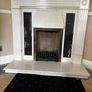 Classical Marble Fireplace Surround, Complete with Hearth & Cast Iron Grate Image 2