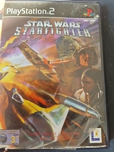 Star Wars Starfighter PlayStation 2 Ps2 Games Original