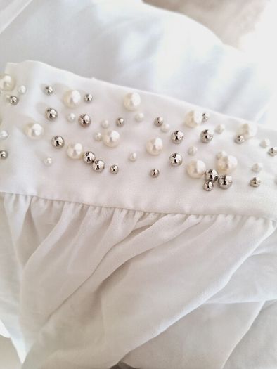 Zara White Blouse - XL