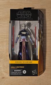 Star Wars Asajj Ventress 6" Scale Black Series New & Unopened