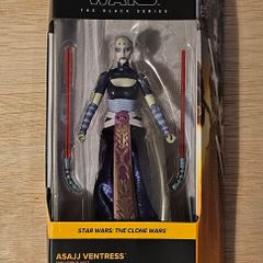 Star Wars Asajj Ventress 6" Scale Black Series New & Unopened