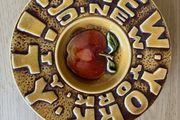 Vintage New York City ceramic plate