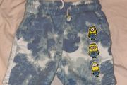 Minion shorts 12-18 months