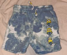Minion shorts 12-18 months