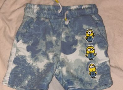 Minion shorts 12-18 months