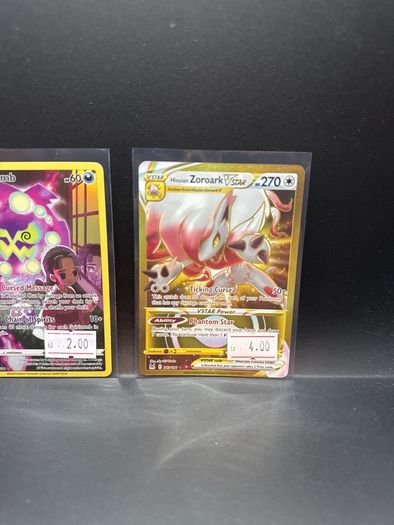 Spiritbomb Tg09/Tg30 | Hisuian Zoroark Vstar 213/196 Pokemon Cards