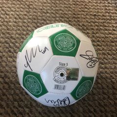 Celtic Ball Handsigned with COA