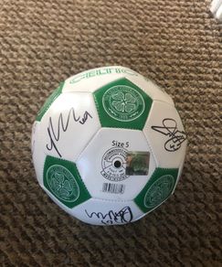 Celtic Ball Handsigned with COA