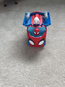 Marvel Spidey and his super-friends Spiderweb Truck with Spider-Man