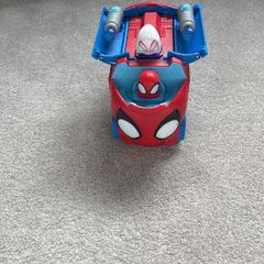 Marvel Spidey and his super-friends Spiderweb Truck with Spider-Man
