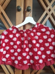 H and M girls skirt size 4 years cats
