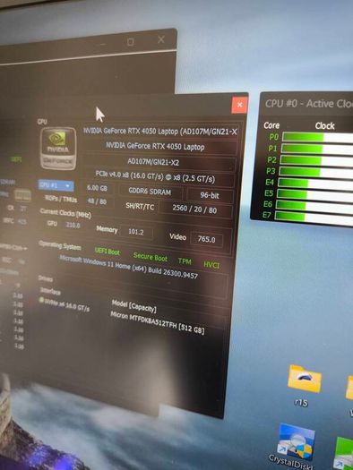Brand New Gaming Laptop Hp Omen Intel i5 13420H 8/12 RTX4050 6GB 120W GDDR7 16GB DDR5 5600mhz 512GB NVMe PCIE 4.0 16.1" 1080p 144hz Ips 250nits Win11 RGB