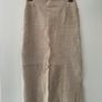 vintage suede maxi skirt Image 2