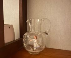 Mary Gregory style jug