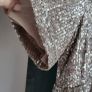 SERAPHINE Luxe Maternity Sparkle Tie-Knot Front Sz 12 (Rrp 79 Sterling) Image 3