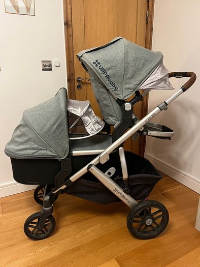 UPPAbaby Vista bassinet + seat unit + accessories