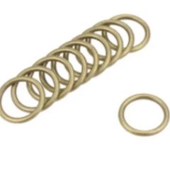 Brand New O-Ring Buckle for Hardware, DIY Crafts -  25 Units