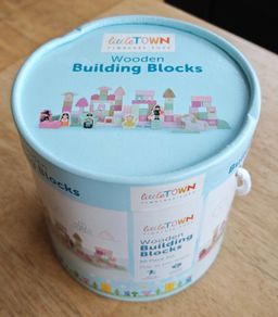 Little Town wooden blocks