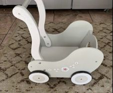Dolls Wooden Pram