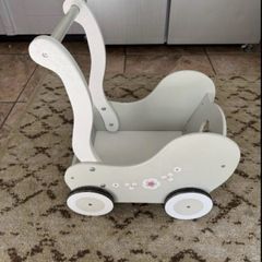 Dolls Wooden Pram