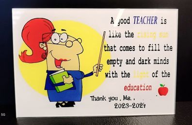 Gift for teacher and student