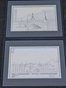 2 X Donal Branigan Ink on Paper