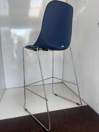 Blue office chair