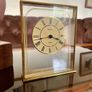 Vintage Brass German Minster Floating Clock Quartz Image 4