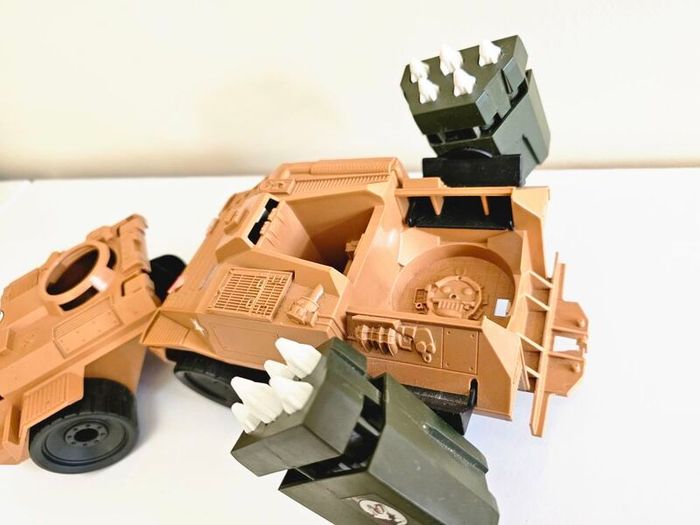 Vintage G.I. Joe Mean Dog Armored Vehicle Hasbro 1988