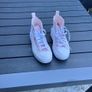 Baby Pink Converse All Star Platform Trainers Image 3