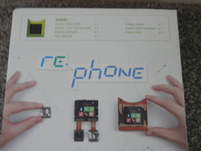 NEW in Box RePhone Kit Create (Make A Working Mobile Phone) 8 euro