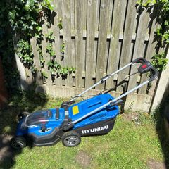 lawnmower electric with battery