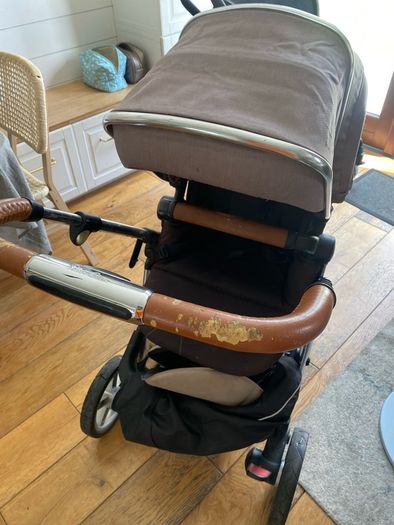 car seat, pram and buggy