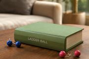 BookGame Ladderball  Tabletop Toss Game Hidden Inside a Book