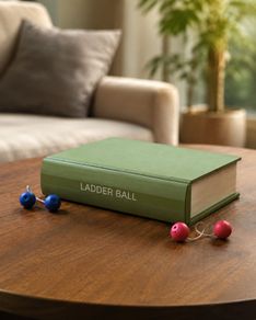 BookGame Ladderball  Tabletop Toss Game Hidden Inside a Book